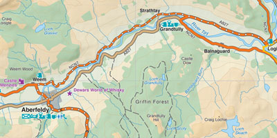 Aberfeldy-Dunkeld loop