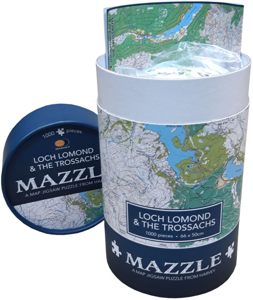 Map Jigsaw Puzzle Loch Lomond & The Trossachs - Image 2