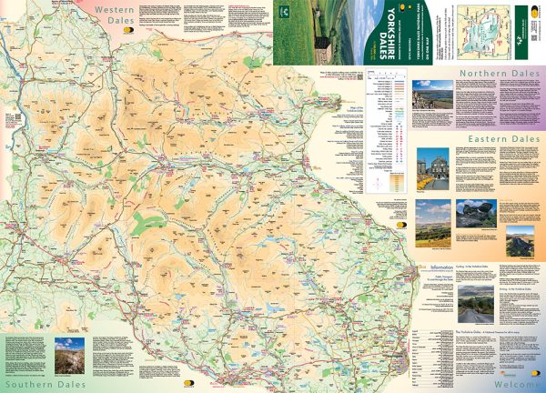 Yorkshire Dales visitor map - Image 2