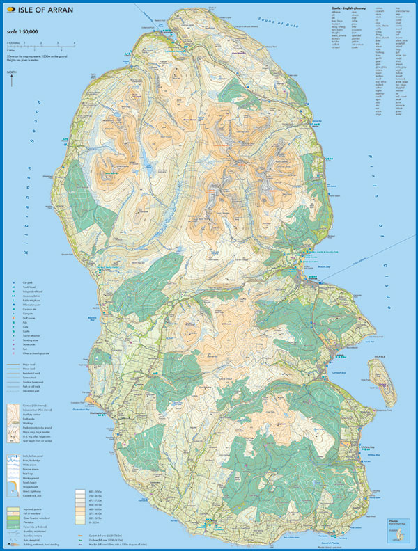 Map Jigsaw Puzzle Isle of Arran - Image 3