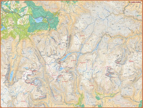 Map Jigsaw Puzzle Cairn Gorm - Image 3