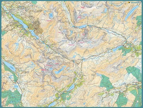 Map Jigsaw Puzzle Snowdon - Image 3
