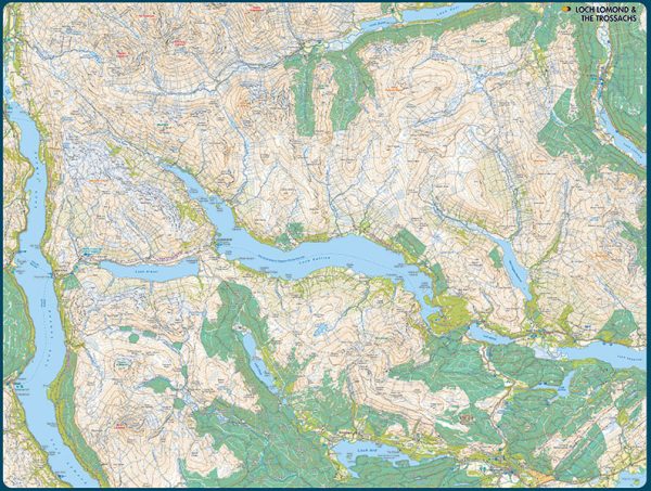 Map Jigsaw Puzzle Loch Lomond & The Trossachs - Image 3