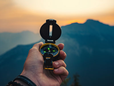 Compass and bearing