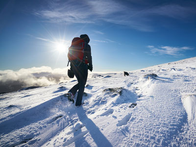 Winter navigation practice
