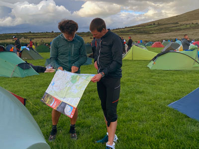 Mourne Marathon campsite