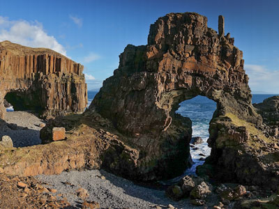 Carsaig Arches, Mull