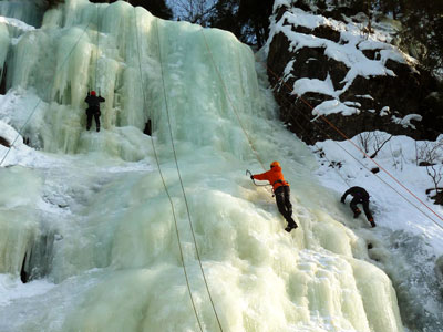 Outdoor education students