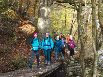Mountain training activity