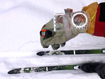 Ski preparation and measuring