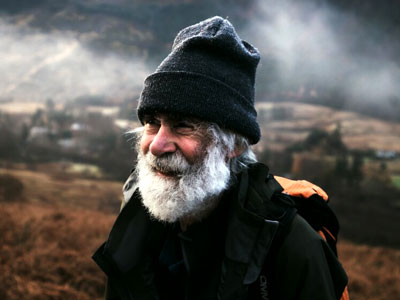 Nick Gardner on the hills