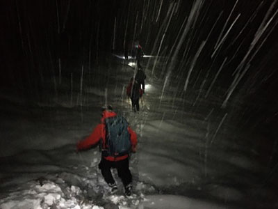 Night navigation skills