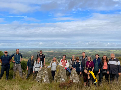 Emma guiding on Dartmoor