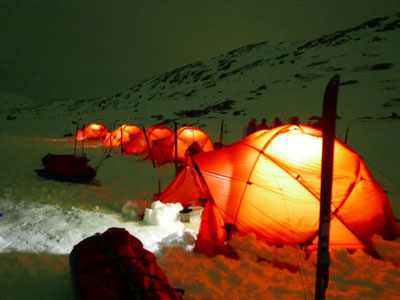 Polar expedition group